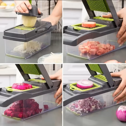 14-in-1 Multifunctional Vegetable Chopper – Your Ultimate Kitchen Companion!